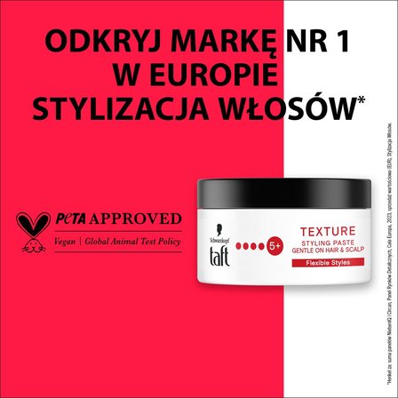 Taft Texture Pasta do włosów 100 ml (4)