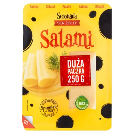 Serenada Ser żółty salami 250 g (1)