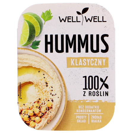 Well Well Hummus klasyczny 125 g (1)