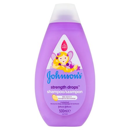 Johnson's Strength Drops Szampon 500 ml (3)