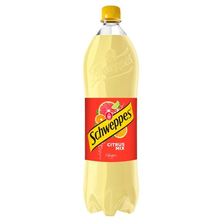 Schweppes Citrus Mix Napój gazowany 1,35 l (1)