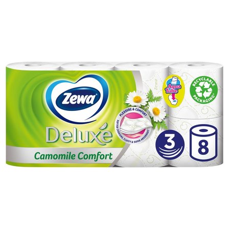 Zewa Deluxe Camomile Comfort Papier toaletowy 8 rolek (1)