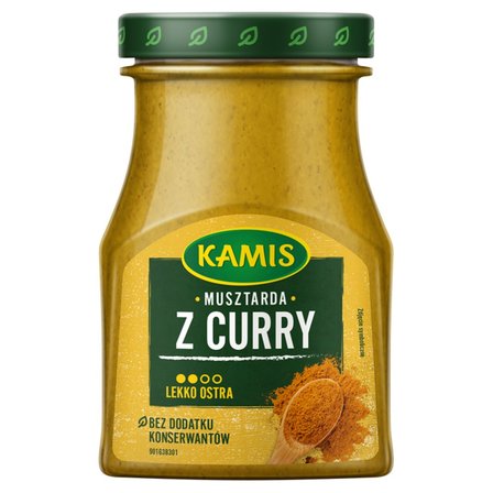 Kamis Musztarda z curry 185 g (1)