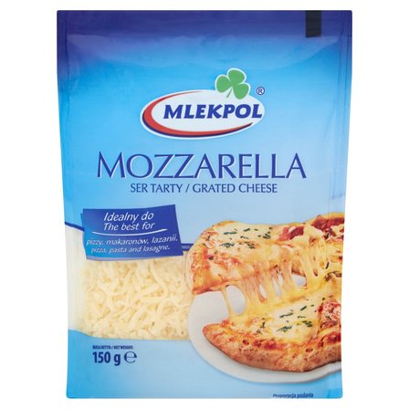 Mlekpol Ser Mozzarella tarty 150 g (1)