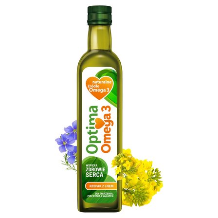 Optima Omega 3 Olej rzepakowy z olejem lnianym 500 ml (2)