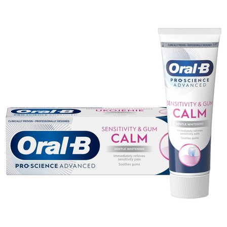 Oral-B Professional Sensitivity & Gum Calm Gentle Whitening Pasta do zębów 75 ml (1)