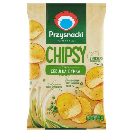 Przysnacki Chipsy o smaku cebulka dymka 135 g (1)