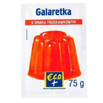 €.C.O.+ galaretka o smaku truskawkowym 75g (1)