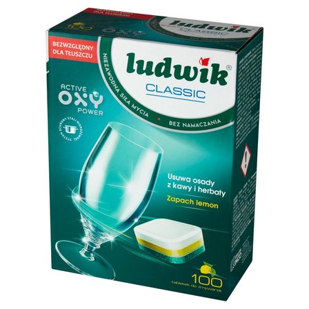 Ludwik Classic Lemon Tabletki do zmywarek 1,8 kg (100 sztuk) (2)