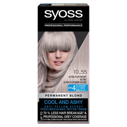 Syoss Farba do włosów ultra platynowy blond 10-55 (1)