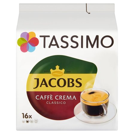 Tassimo Jacobs Caffè Crema Classico Kawa mielona 112 g (16 kapsułek) (1)