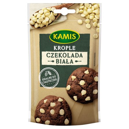 Kamis Czekolada biała krople 100 g (1)