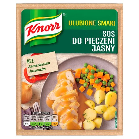 Knorr Domowe Smaki Sos do pieczeni jasny 25 g (1)