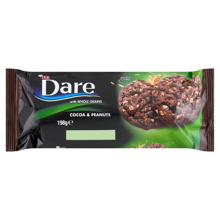 Eti Dare Ciastka pełnoziarniste z kakao i orzeszkami ziemnymi 198 g (1)