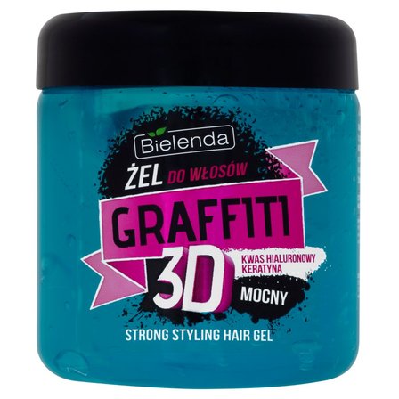 Bielenda Graffiti 3D Żel do włosów mocny 250 g (1)