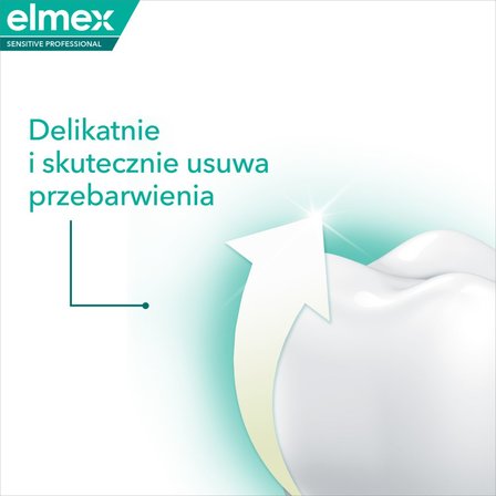 elmex Sensitive Professional Whitening terapeutyczna pasta do zębów na
nadwrażliwość 75 ml (6)