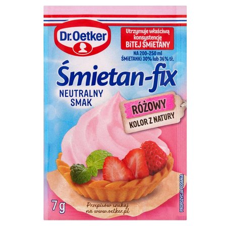 Dr. Oetker Śmietan-fix różowy 7 g (1)