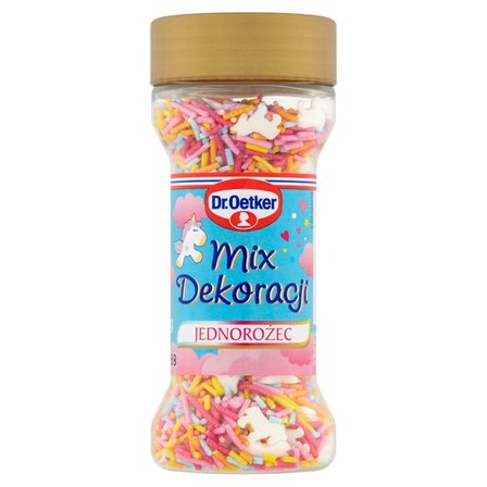 Dr. Oetker Mix dekoracji jednorożec 52 g (1)