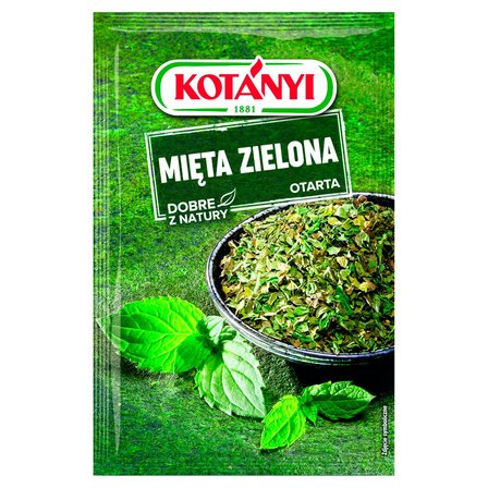 Kotányi Mięta zielona otarta 9 g (1)