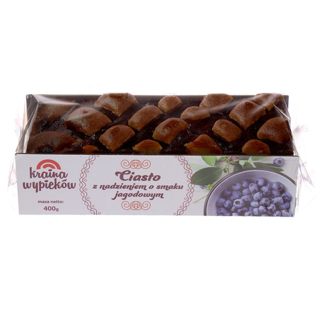 Kraina wypieków ciasto z jagodami 400g (2)