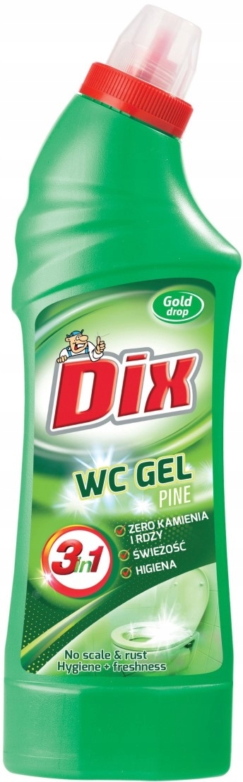 DIX ŻEL DO WC 3W1 - leśny 750ml (1)