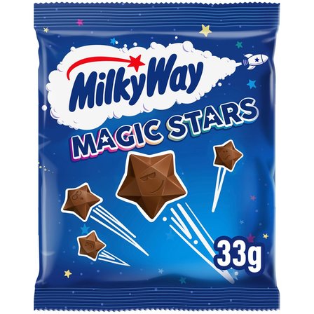 Milky Way Magic Stars Gwiazdki z puszystej mlecznej czekolady 33 g (2)