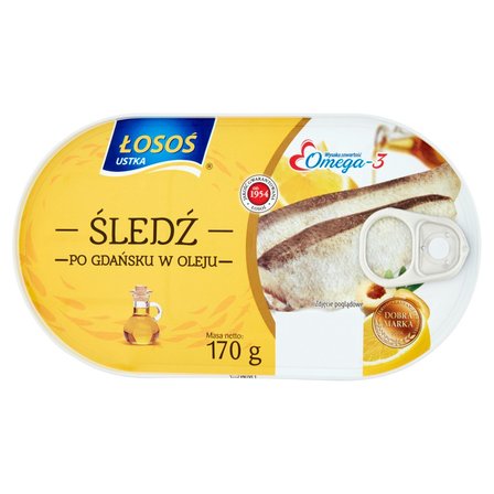 Łosoś Ustka Śledź po gdańsku w oleju 170 g (1)