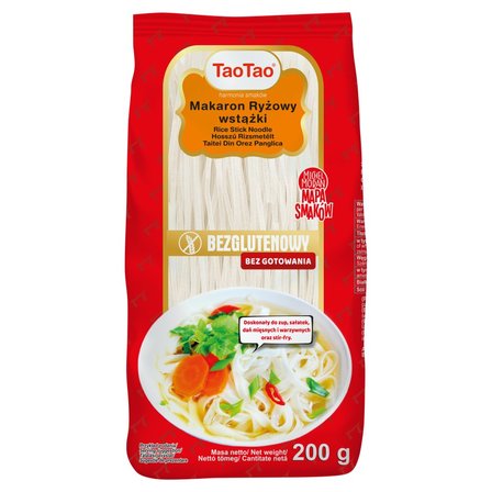 Tao Tao Makaron ryżowy wstążki 200 g (1)