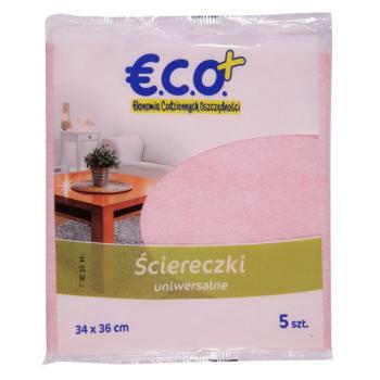 €.C.O.+  Ściereczki uniwersalne 5szt (1)