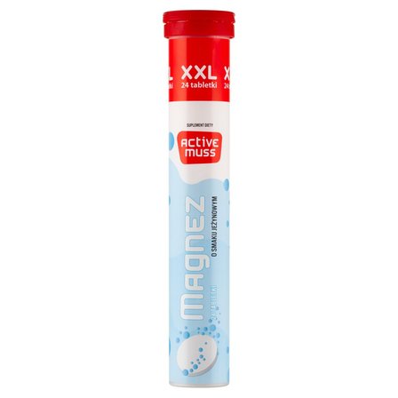 Activemuss XXL Suplement diety magnez o smaku jeżynowym 96 g (24 x 4 g) (1)