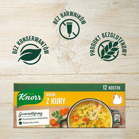 Knorr Rosół z kury 120 g (12 x 10 g) (3)