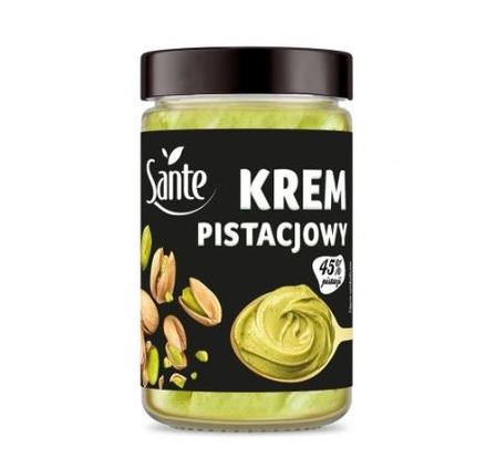 SANTE krem pistacjowy 45% pistacji naturalny 190g (1)