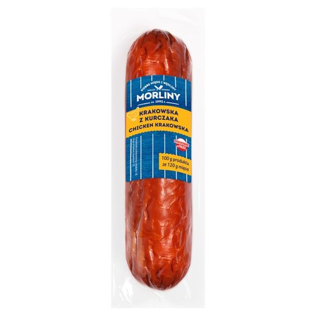 Morliny Kiełbasa krakowska z kurczaka 400 g (1)