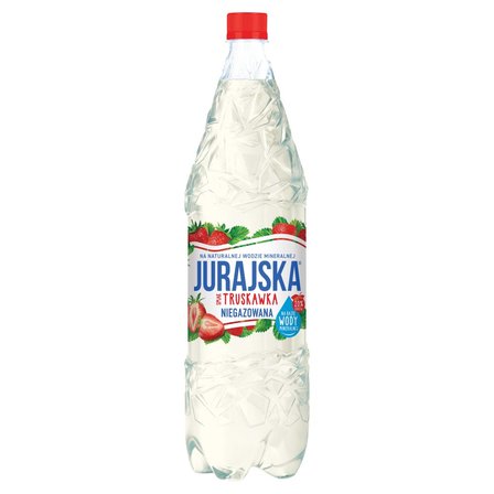 Jurajska Napój niegazowany smak truskawka 1,5 l (1)