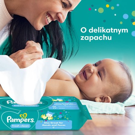 Pampers Fresh Clean Chusteczki nawilżane, 6x 52szt. (2)