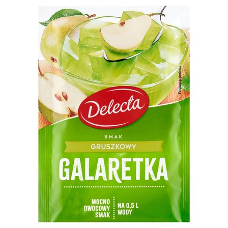 Delecta Galaretka smak gruszkowy 70 g (1)