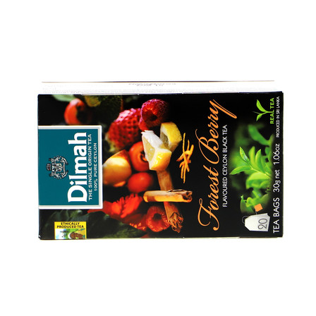 Dilmah Cejlońska herbata czarna aromatyzowana owoce leśne 30 g (20 x 1,5 g) (7)