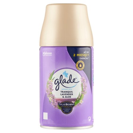Glade Tranquil Lavender & Aloe Zapas do automatycznego odświeżacza powietrza 269 ml (1)