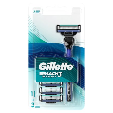 Gillette Mach3 Start Maszynka do golenia dla mężczyzn x- 3 Ostrza (1)