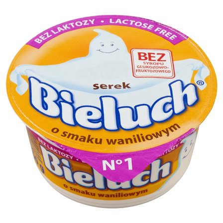 Bieluch Serek o smaku waniliowym bez laktozy 150 g (2)