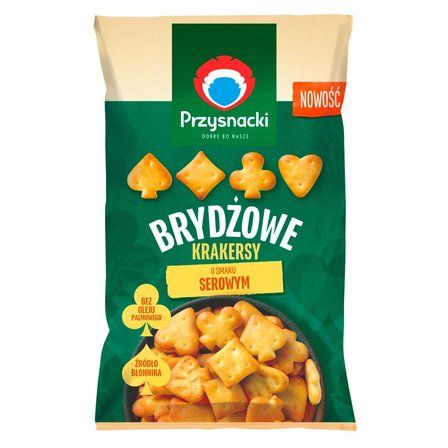 Przysnacki Brydżowe krakersy o smaku serowym 100 g (1)