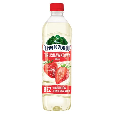 Żywiec Zdrój Napój niegazowany z nutą truskawki 500 ml (1)