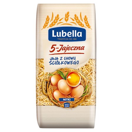 Lubella 5-Jajeczna Makaron nitki 250 g (1)