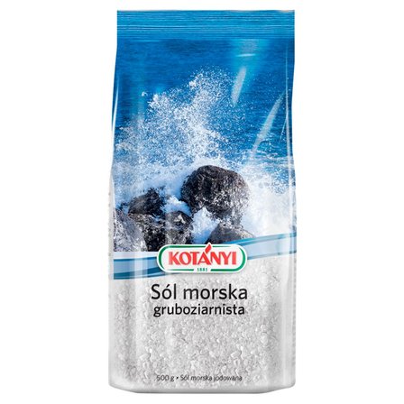 Kotányi Sól morska gruboziarnista 500 g (1)