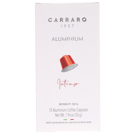 Carraro Intenso mieszanka kawy palonej i mielonej kapsułki 10x5,5g (1)