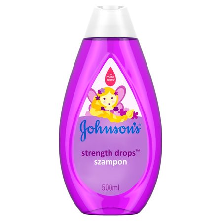 Johnson's Strength Drops Szampon 500 ml (2)