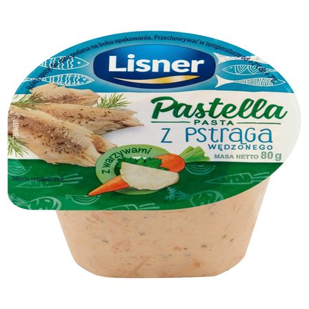 Lisner Pastella Pasta z pstrąga wędzonego 80 g (2)