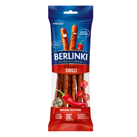 Berlinki kabanosy pikatne chilli 85g (1)