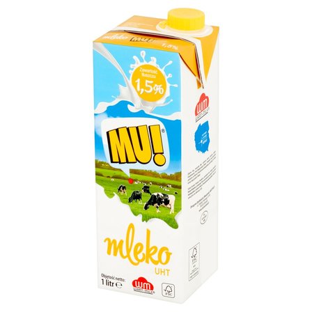 Mu! Mleko UHT 1,5% 1 l (2)