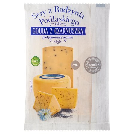 Sery z Radzynia Podlaskiego Gouda z czarnuszką 135 g (1)